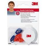 3M™ Corded Reusable Earplugs, 90586H1-DC, 1 pair with case/pack, 10 packs/case redirect to product page